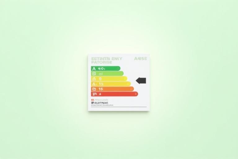 Energy rating label A+++