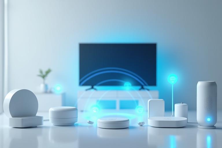 Smart-home devices connected to TV